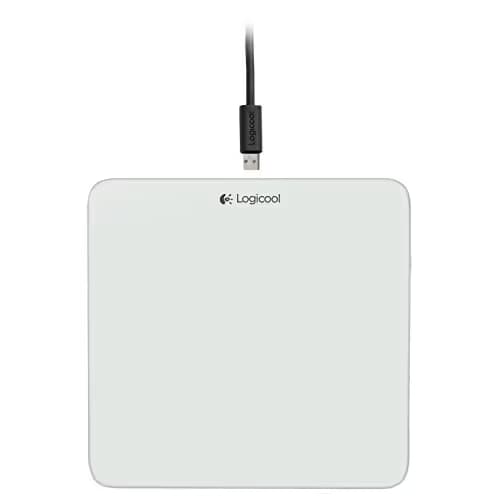 Logitech Rechargeable Silver Bluetooth Wireless Trackpad for Mac image