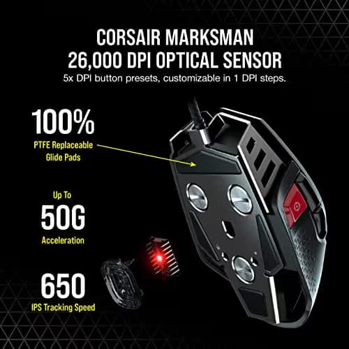 Corsair M65 RGB ULTRA Wired Optical Gaming Mouse image