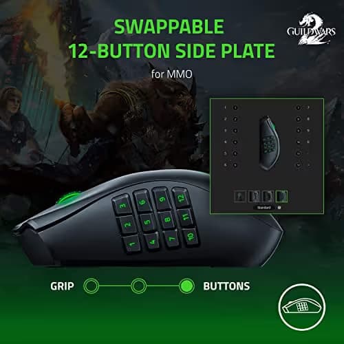 Razer Naga Pro Wireless Optical Gaming Mouse image