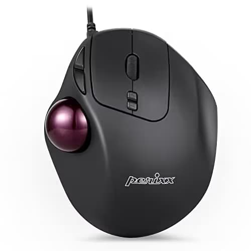 Perixx PERIMICE-517 Wired Trackball Mouse main image