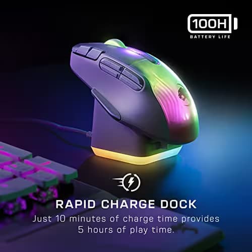 ROCCAT Kone XP Air Bluetooth Wireless Wired Optical Mouse image