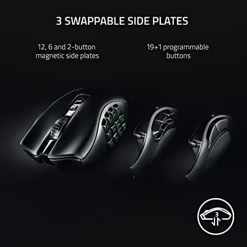 Razer Naga V2 Pro Bluetooth/Wireless/Wired Optical Gaming Mouse image