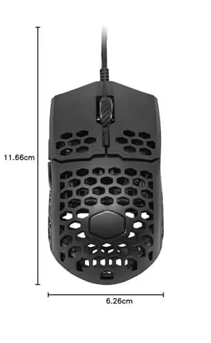 Cooler Master MM710 Matte Black Wired Optical Mouse image