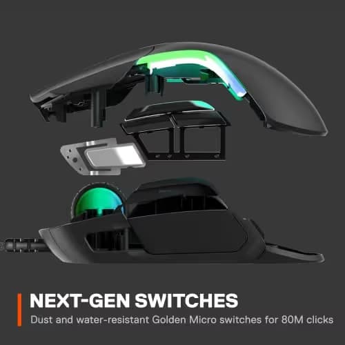 SteelSeries Rival 5 Wired Optical Gaming Mouse image