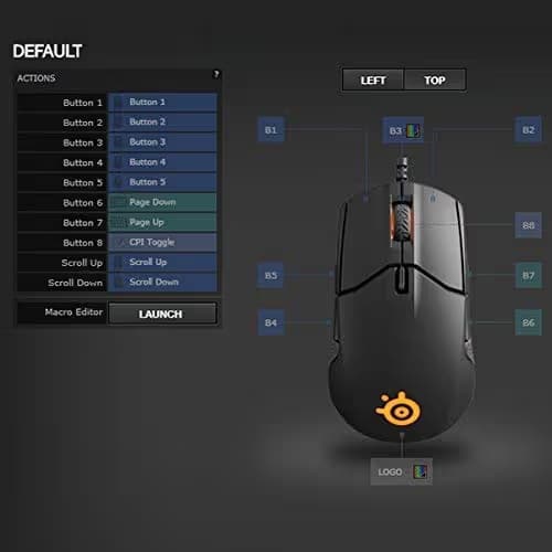SteelSeries Sensei 310 Wired Optical Gaming Mouse image