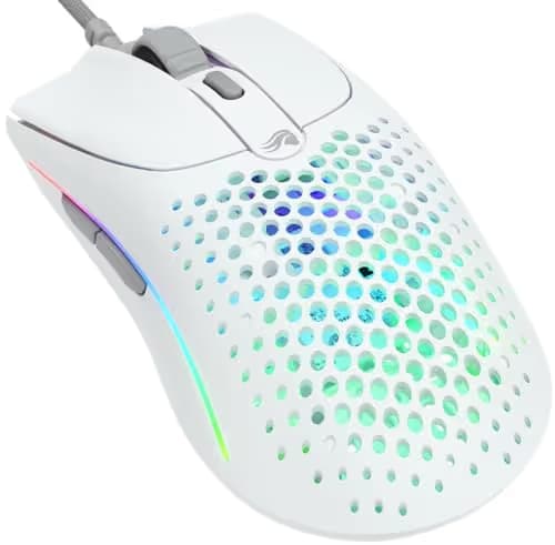 Glorious Model O 2 White Wired Optical Gaming Mouse image