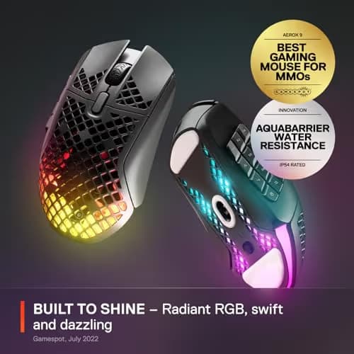 SteelSeries Aerox 9 Wireless Optical Gaming Mouse image