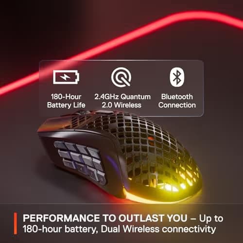 SteelSeries Aerox 9 Wireless Optical Gaming Mouse image