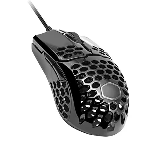 Cooler Master MM710 Glossy Black Wired Optical Mouse main image
