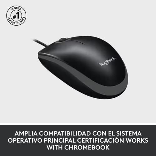 Logitech M100 Wired Optical Mouse image