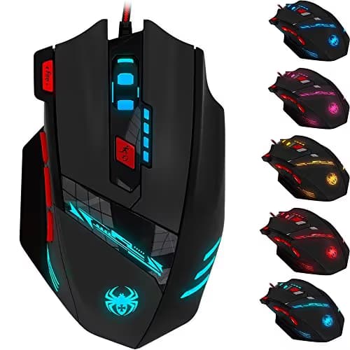 DLAND Zelotes T90 Wired Optical Mouse main image