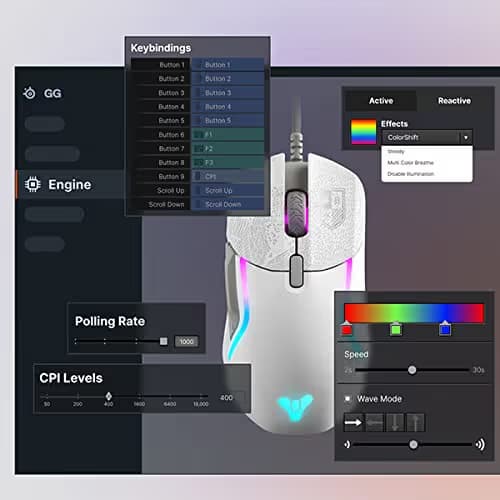 SteelSeries Rival 5 Destiny Edition Wired Optical Gaming Mouse image