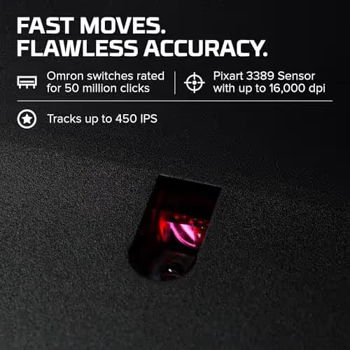 HP HyperX Pulsefire Surge Wired Optical Gaming Mouse image