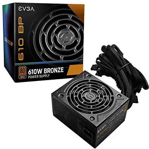 EVGA 610 BP Black ATX 610W Non-Modular 80+ Bronze Certified main image