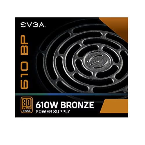 EVGA 610 BP Black ATX 610W Non-Modular 80+ Bronze Certified image
