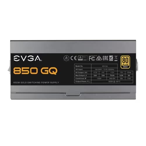 EVGA 850 GQ 850W 80+ Gold Semi-Modular image