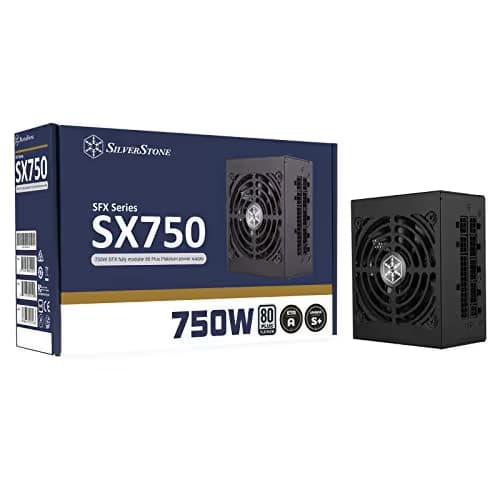 Silverstone SX750-PT Black SFX 750W Fully Modular 80+ Platinum Certified main image