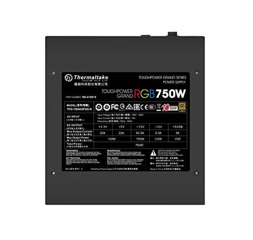 Thermaltake Thermaltake TP-750M 750W Semi-Modular 80+ Gold image