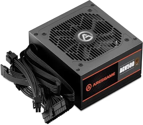 ARESGAME AGV Black ATX 500W Non-Modular 80+ Bronze Certified main image