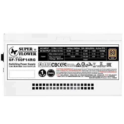 Super Flower Leadex III White ARGB 750W Fully Modular 80+ Gold image