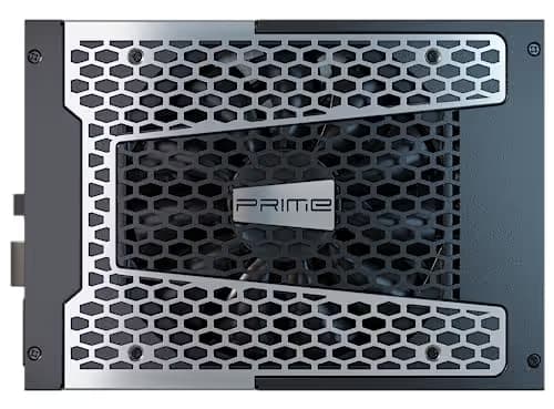 SeaSonic PRIME TX-1600 ATX 3.0 Black / Silver 1600W Fully Modular ATX 80+ Titanium Certified image
