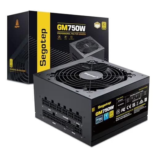 Segotep GM Black 750W 80+ Gold Fully Modular main image