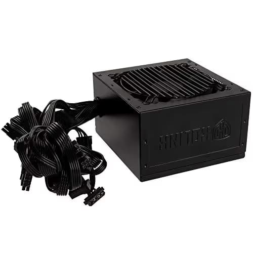 KOLINK Classic Black / Red 600W Non-Modular 80+ Bronze Certified image