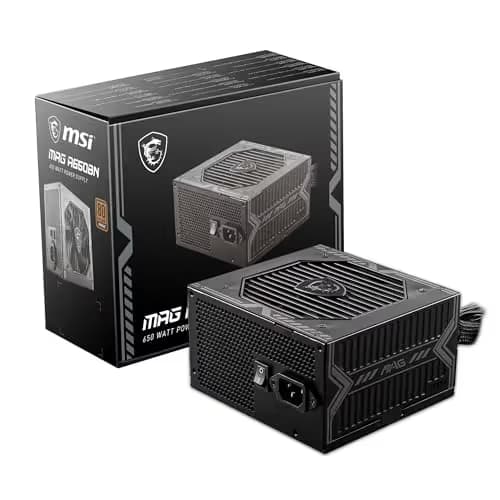 MSI MAG A650BN Black ATX 650W Non-Modular 80+ Bronze Certified main image