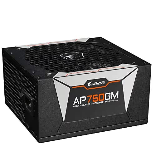 Gigabyte AORUS P GM Black / Silver ATX 750W Fully Modular 80+ Gold Certified image