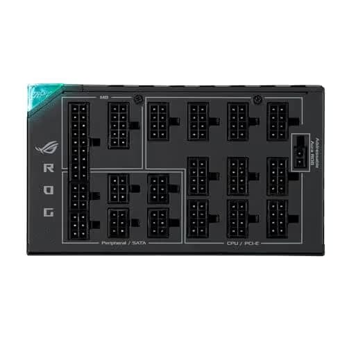 Asus ROG THOR II 1600T Gaming Silver / Black 1600W Fully Modular 80+ Titanium Certified image