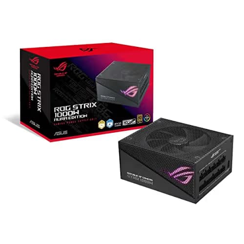 Asus ROG Strix Aura Edition Black 1000W Fully Modular 80+ Gold Certified main image