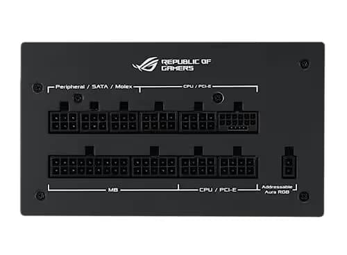 Asus ROG Strix Aura Edition Black 1000W Fully Modular 80+ Gold Certified image