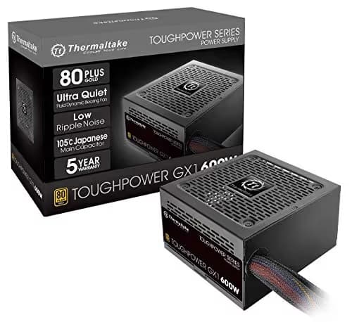 Thermaltake Toughpower GX1 Black 600W Non-Modular 80+ Gold Certified image