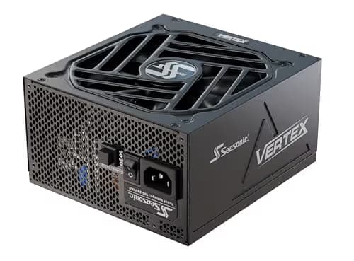 SeaSonic VERTEX GX-850 Black / Silver 850W Fully Modular 80+ Gold Certified ATX image