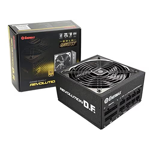 Enermax Revolution D.F. Black / Silver 850W Fully Modular 80+ Gold Certified image