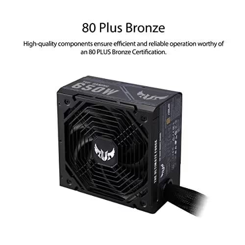 Asus TUF Gaming Black 650B 650W Non-Modular 80+ Bronze Certified ATX image