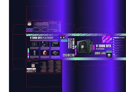 Cooler Master V SFX Platinum 1300W Fully Modular 80+ Platinum Certified image