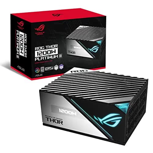 Asus ROG THOR 1200P2  ATX 1200W Fully Modular 80+ Platinum Silver / Black image
