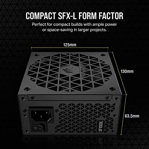 Corsair SF1000L Black SFX 1000W Fully Modular 80+ Gold image