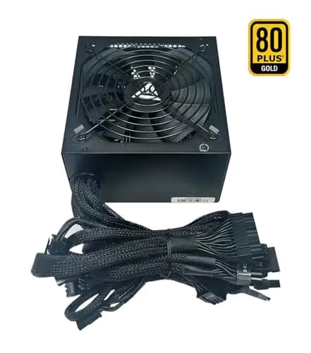 Apevia Prestige Black 800W Non-Modular 80+ Gold Certified ATX image