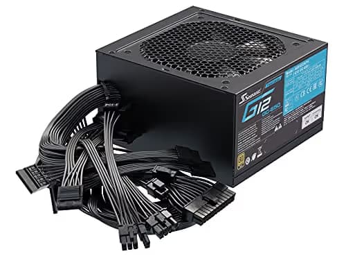 SeaSonic G12 GC Black / Blue 650W Non-Modular 80+ Gold image