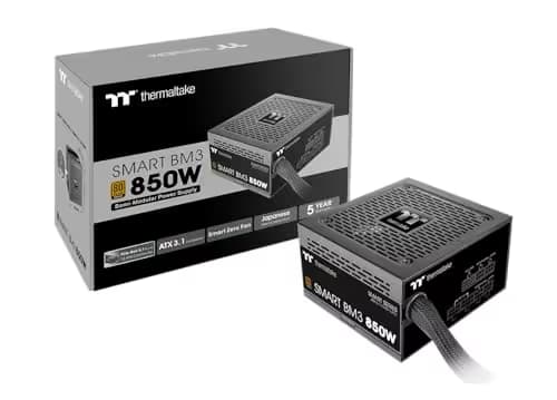 Thermaltake Smart BM3 Black 850W Semi-Modular 80+ Bronze Certified image