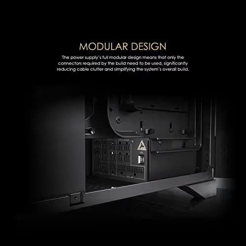 MSI MEG Ai1300P PCIE5 Black / Copper ATX 1300W Fully Modular 80+ Platinum Certified image