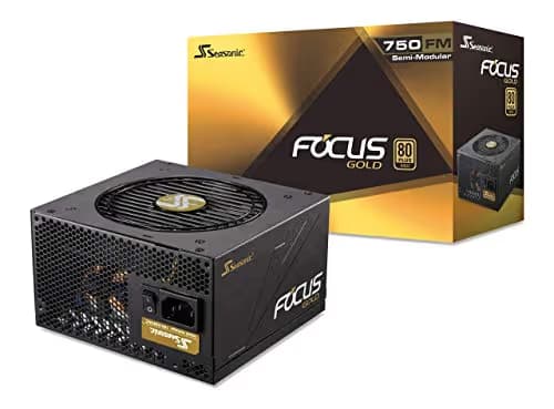 SeaSonic FOCUS Black 750W Semi-Modular 80+ Gold ATX image