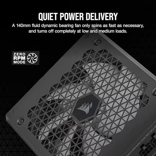 Corsair HX1000i (2023) Black ATX 1000W Fully Modular 80+ Platinum Certified image