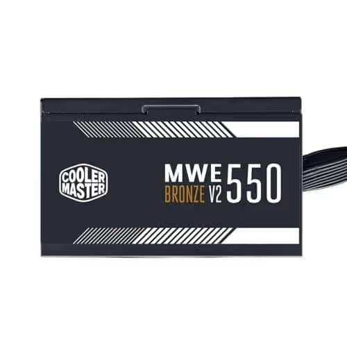 Cooler Master MWE Bronze V2 Black ATX 550W Non-Modular 80+ Bronze Certified image