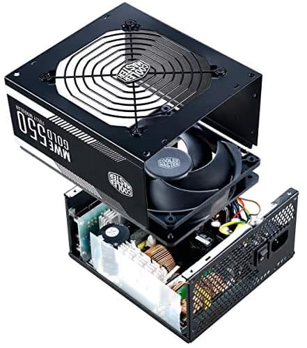 Cooler Master MWE Gold Black 550W Fully Modular 80+ Gold image