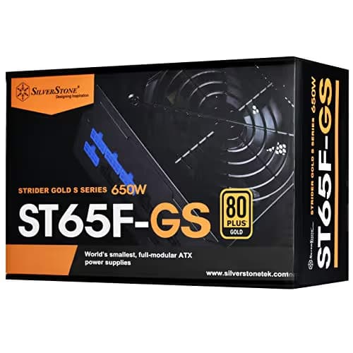 Silverstone Strider 650 W 80+ Gold Certified Fully Modular ATX Power Supply image
