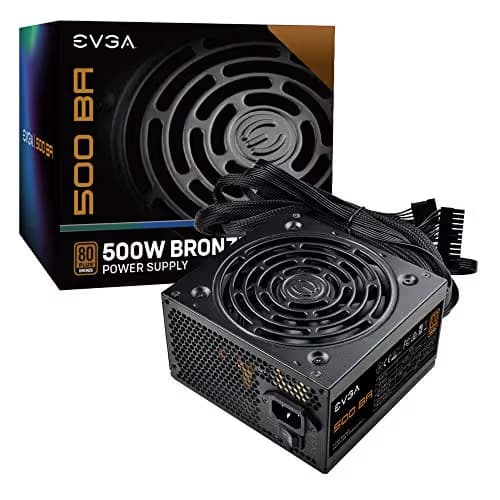 EVGA 500 BA Black 500W Non-Modular 80+ Bronze image