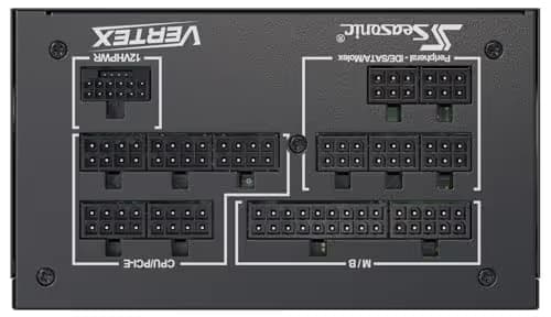 Seasonic VERTEX GX-1000 Black / Silver ATX 1000W Fully Modular 80+ Gold image